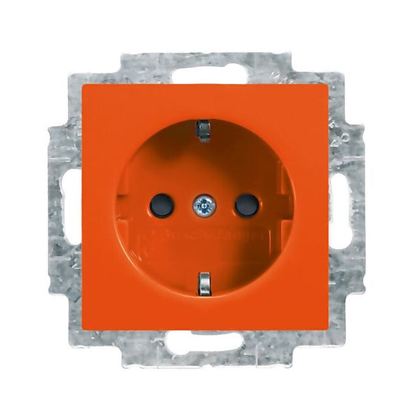 Busch-Jaeger SCHUKO Steckdosen-Einsatz orange 20 EUCB-14-914